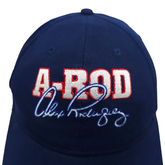Alex Rodriguez A-Rod Texas Rangers Strapback Cap Baseball MLB Hat Fox Sports - Picture 7 of 14